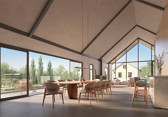 Salão de festas, academia e adega mobile