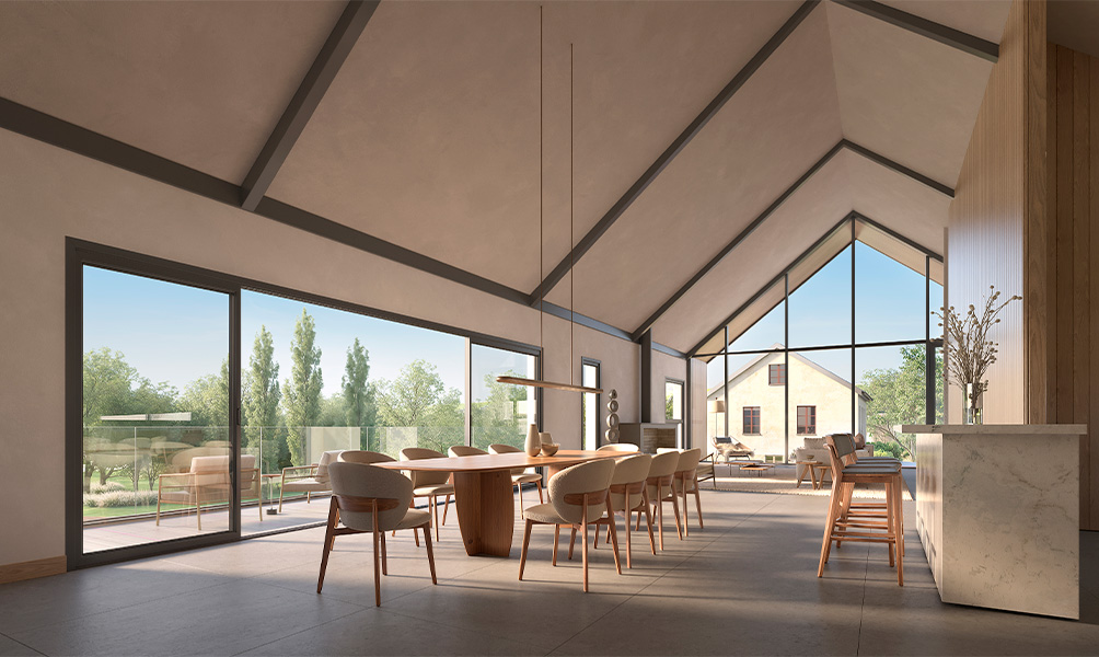 Salão de festas, academia e adega